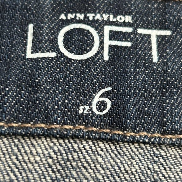 Loft Jean Jacket Size 6 - Picture 7 of 7
